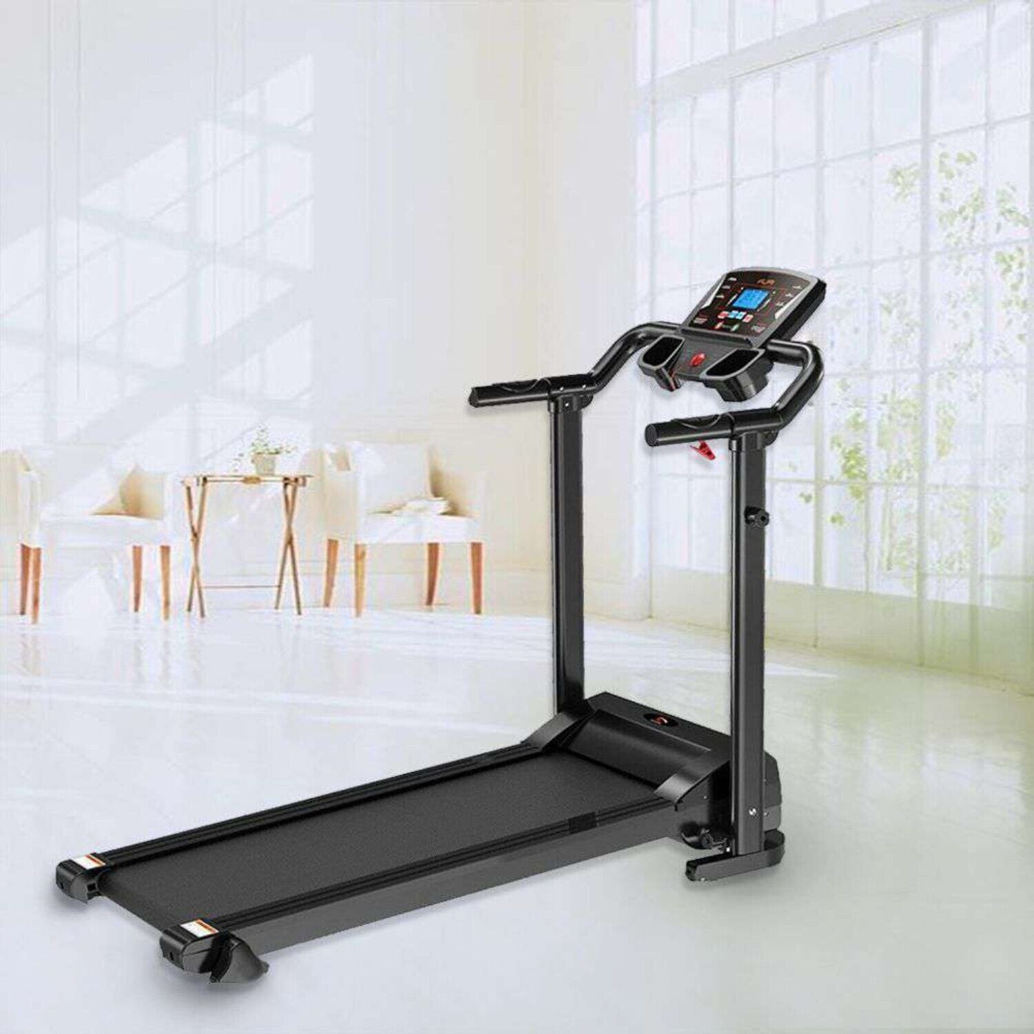 Electric Treadmill Motorized Foldable Running Machine Jogging UK 9% Incline