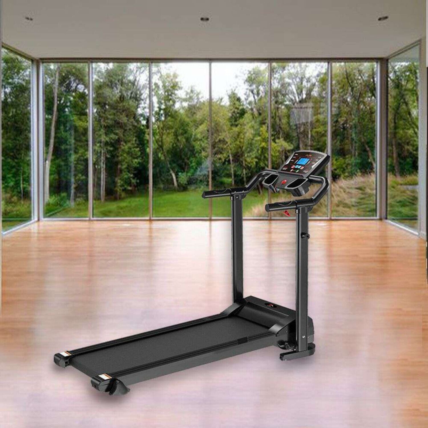 Electric Treadmill Motorized Foldable Running Machine Jogging UK 9% Incline